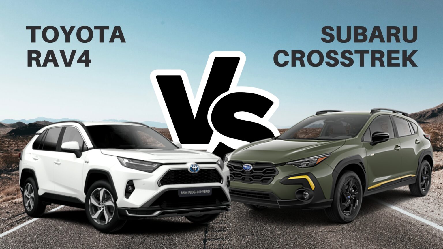Subaru Crosstrek VS Toyota RAV4 Which One is Best for You in 2023!